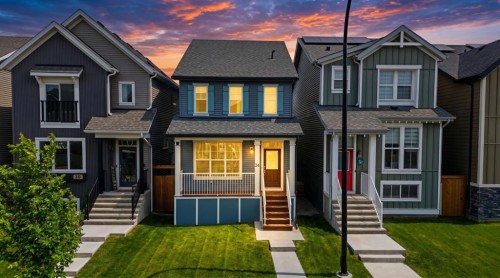 34 Lavender Manor Se, Calgary, AB - Outdoor With Facade