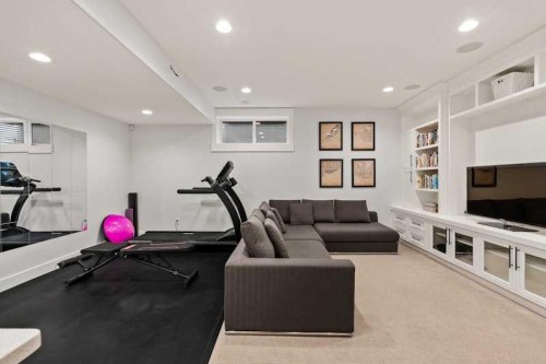 3917 16 Street Sw, Calgary, AB - Indoor Photo Showing Gym Room