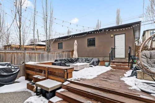 3917 16 Street Sw, Calgary, AB - Outdoor With Deck Patio Veranda
