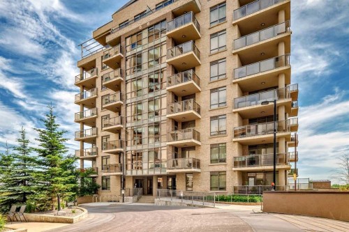 507-10 Shawnee Hill Sw, Calgary, AB - Outdoor With Balcony With Facade