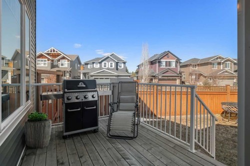 100 Kinniburgh Gardens, Chestermere, AB - Outdoor With Deck Patio Veranda