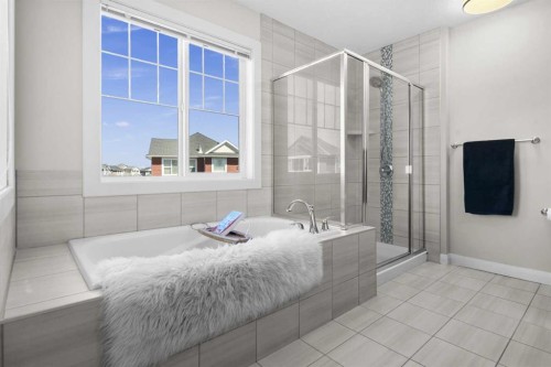 100 Kinniburgh Gardens, Chestermere, AB - Indoor Photo Showing Bathroom