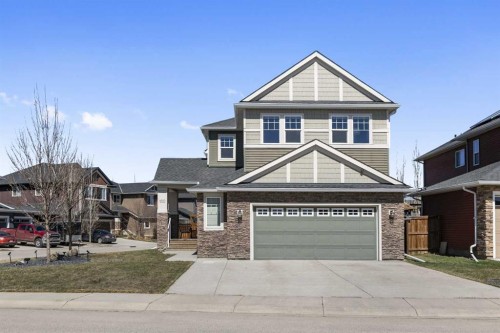 100 Kinniburgh Gardens, Chestermere, AB - Outdoor With Facade