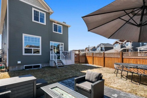 100 Kinniburgh Gardens, Chestermere, AB - Outdoor With Deck Patio Veranda With Exterior