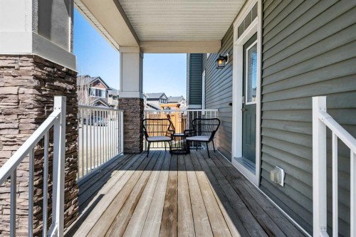 100 Kinniburgh Gardens, Chestermere, AB - Outdoor With Deck Patio Veranda With Exterior