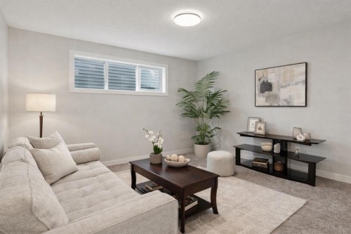 363 Precedence Hill, Cochrane, AB - Indoor Photo Showing Living Room