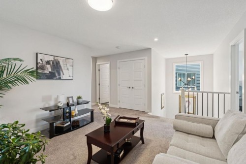 363 Precedence Hill, Cochrane, AB - Indoor Photo Showing Living Room