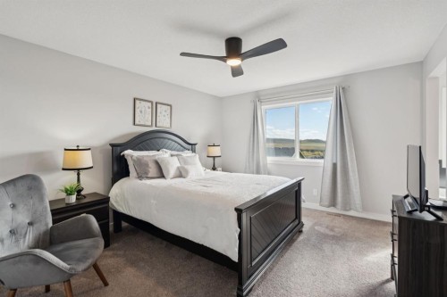 363 Precedence Hill, Cochrane, AB - Indoor Photo Showing Bedroom
