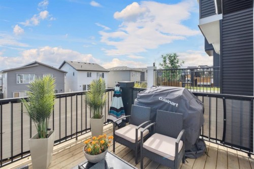 363 Precedence Hill, Cochrane, AB - Outdoor With Deck Patio Veranda With Exterior
