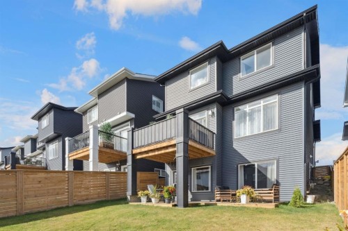 363 Precedence Hill, Cochrane, AB - Outdoor With Deck Patio Veranda