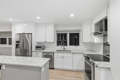 51 Beddington Green Ne, Calgary, AB - Indoor Photo Showing Kitchen With Upgraded Kitchen