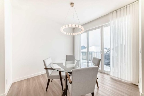 137 Verity Manor Sw, Calgary, AB - Indoor Photo Showing Dining Room