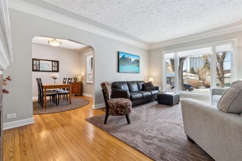 1628 9 Street Nw, Calgary, AB - Indoor Photo Showing Living Room