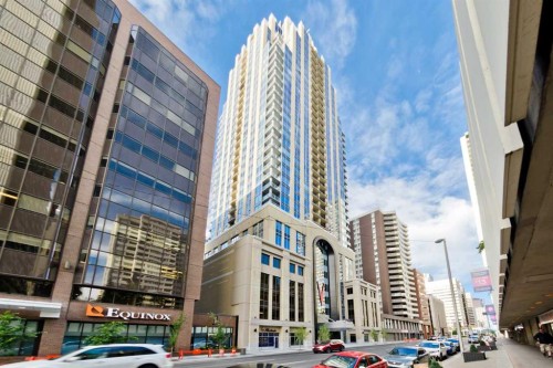 1704-930 6 Avenue Sw, Calgary, AB - Outdoor With Facade