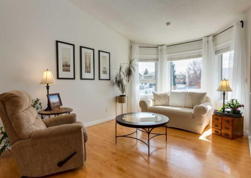 109 Sundown Place Se, Calgary, AB - Indoor Photo Showing Living Room