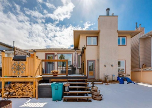 109 Sundown Place Se, Calgary, AB - Outdoor With Deck Patio Veranda