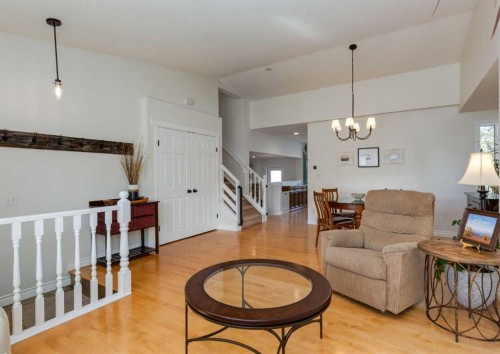 109 Sundown Place Se, Calgary, AB - Indoor Photo Showing Living Room