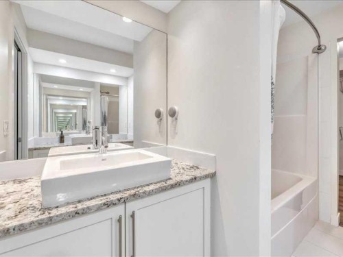 201 Rainbow Falls Glen, Chestermere, AB - Indoor Photo Showing Bathroom