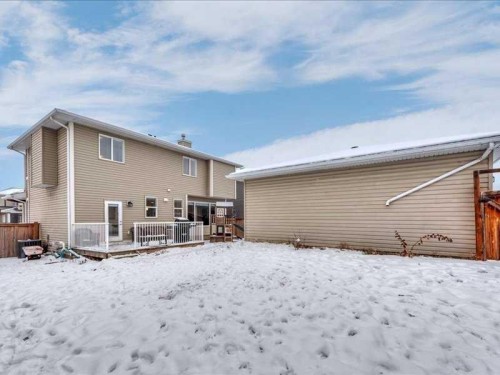 201 Rainbow Falls Glen, Chestermere, AB - Outdoor With Deck Patio Veranda With Exterior