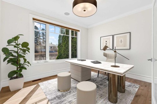 2012 37 Avenue Sw, Calgary, AB - Indoor Photo Showing Office