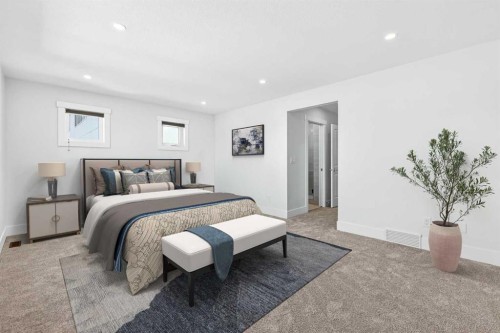 2012 37 Avenue Sw, Calgary, AB - Indoor Photo Showing Bedroom