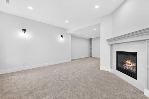 2012 37 Avenue Sw, Calgary, AB - Indoor With Fireplace
