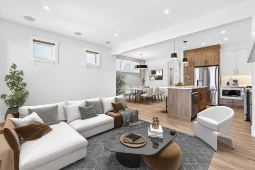 2012 37 Avenue Sw, Calgary, AB - Indoor Photo Showing Living Room