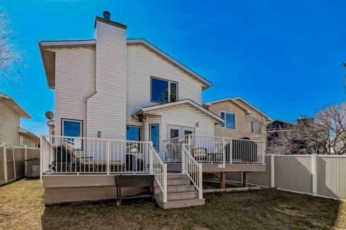 81 Riverwood Crescent Se, Calgary, AB - Outdoor With Deck Patio Veranda