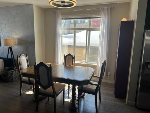 113 Copperpond Row Se, Calgary, AB - Indoor Photo Showing Dining Room