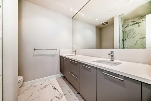 1104-530 3 Street Se, Calgary, AB - Indoor Photo Showing Bathroom