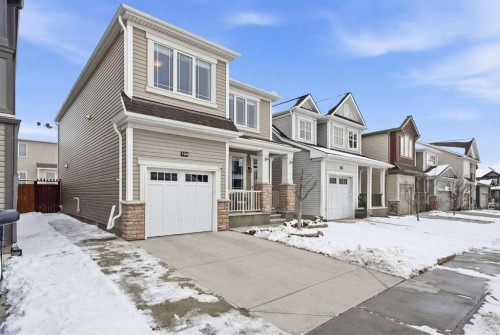 134 Windrow Link Sw, Airdrie, AB - Outdoor With Facade