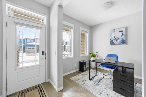 134 Windrow Link Sw, Airdrie, AB - Indoor Photo Showing Office