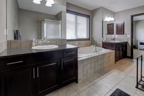 168 Sunset View, Cochrane, AB - Indoor Photo Showing Bathroom