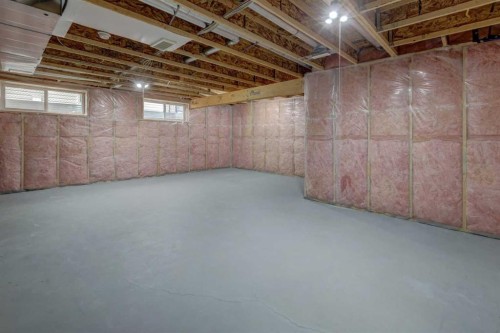168 Sunset View, Cochrane, AB - Indoor Photo Showing Basement