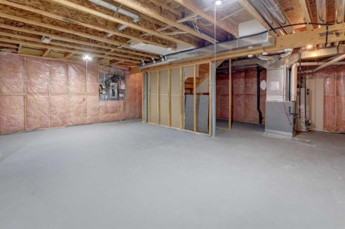 168 Sunset View, Cochrane, AB - Indoor Photo Showing Basement
