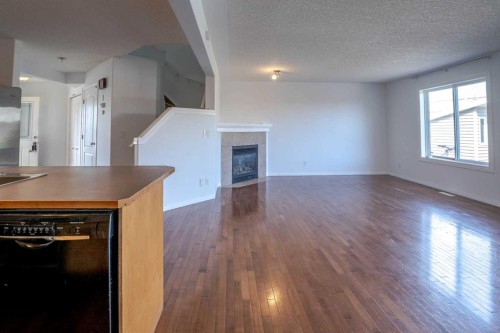 160 Covemeadow Road Ne, Calgary, AB - Indoor With Fireplace