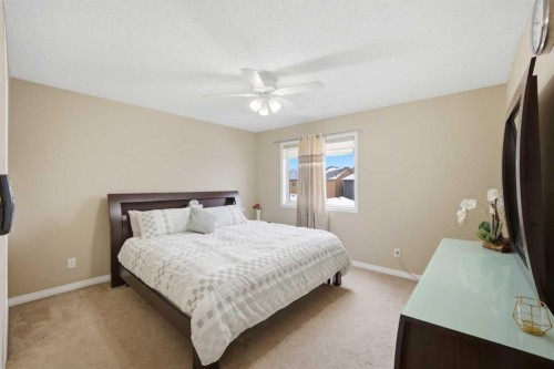 119 Skyview Point Crescent Ne, Calgary, AB - Indoor Photo Showing Bedroom