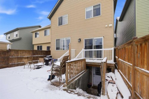 119 Skyview Point Crescent Ne, Calgary, AB - Outdoor With Deck Patio Veranda With Exterior