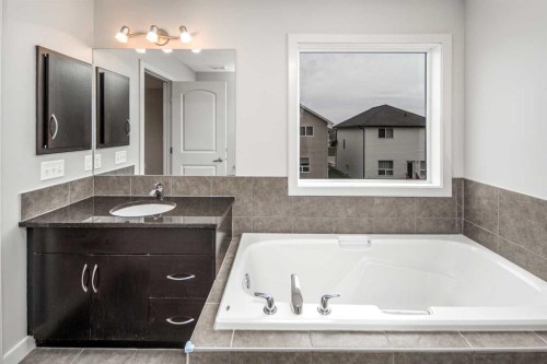 50 Everwoods Park Sw, Calgary, AB - Indoor Photo Showing Bathroom