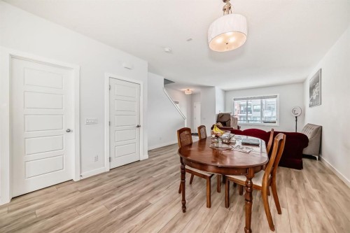 339 Wolf Creek Way Se, Calgary, AB - Indoor Photo Showing Dining Room