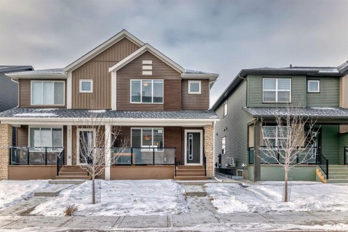 339 Wolf Creek Way Se, Calgary, AB - Outdoor With Deck Patio Veranda With Facade