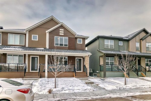 339 Wolf Creek Way Se, Calgary, AB - Outdoor With Deck Patio Veranda With Facade