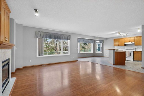 416 Douglas Glen Close Se, Calgary, AB - Indoor With Fireplace