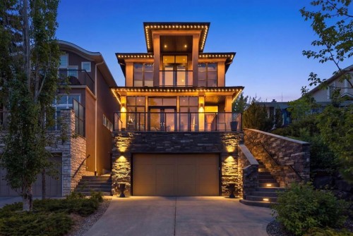 3610 8 Avenue Nw, Calgary, AB - Outdoor With Balcony