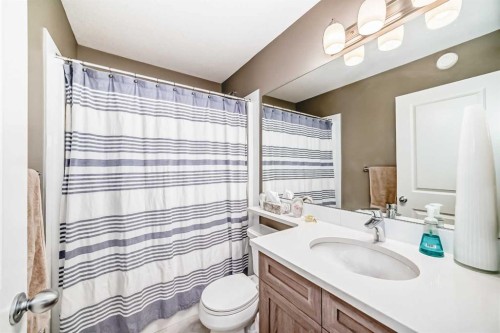 236 Sundown Road, Cochrane, AB - Indoor Photo Showing Bathroom