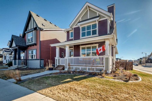 236 Sundown Road, Cochrane, AB - Outdoor With Deck Patio Veranda