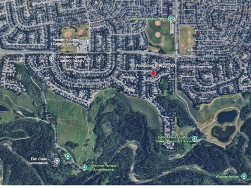 75 Woodacres Crescent Sw, Calgary, AB -  With View