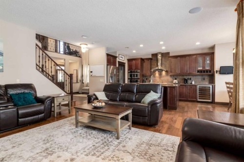 12 Mahogany Heath Se, Calgary, AB - Indoor Photo Showing Living Room
