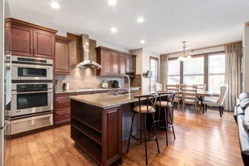 12 Mahogany Heath Se, Calgary, AB - Indoor Photo Showing Kitchen With Stainless Steel Kitchen With Upgraded Kitchen