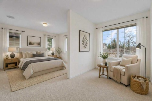 2317 Eversyde Avenue Sw, Calgary, AB - Indoor Photo Showing Bedroom